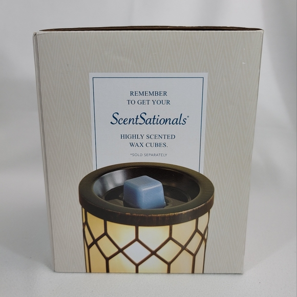 ScentSationals Bronze Lantern Full-Size Warmer And Limited Edition Wax Cubes - Picture 8 of 13